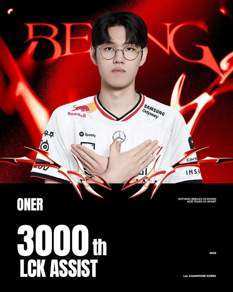 澳门百家乐登录入口-里程碑：Oner选手达成LCK联赛3000助攻成就