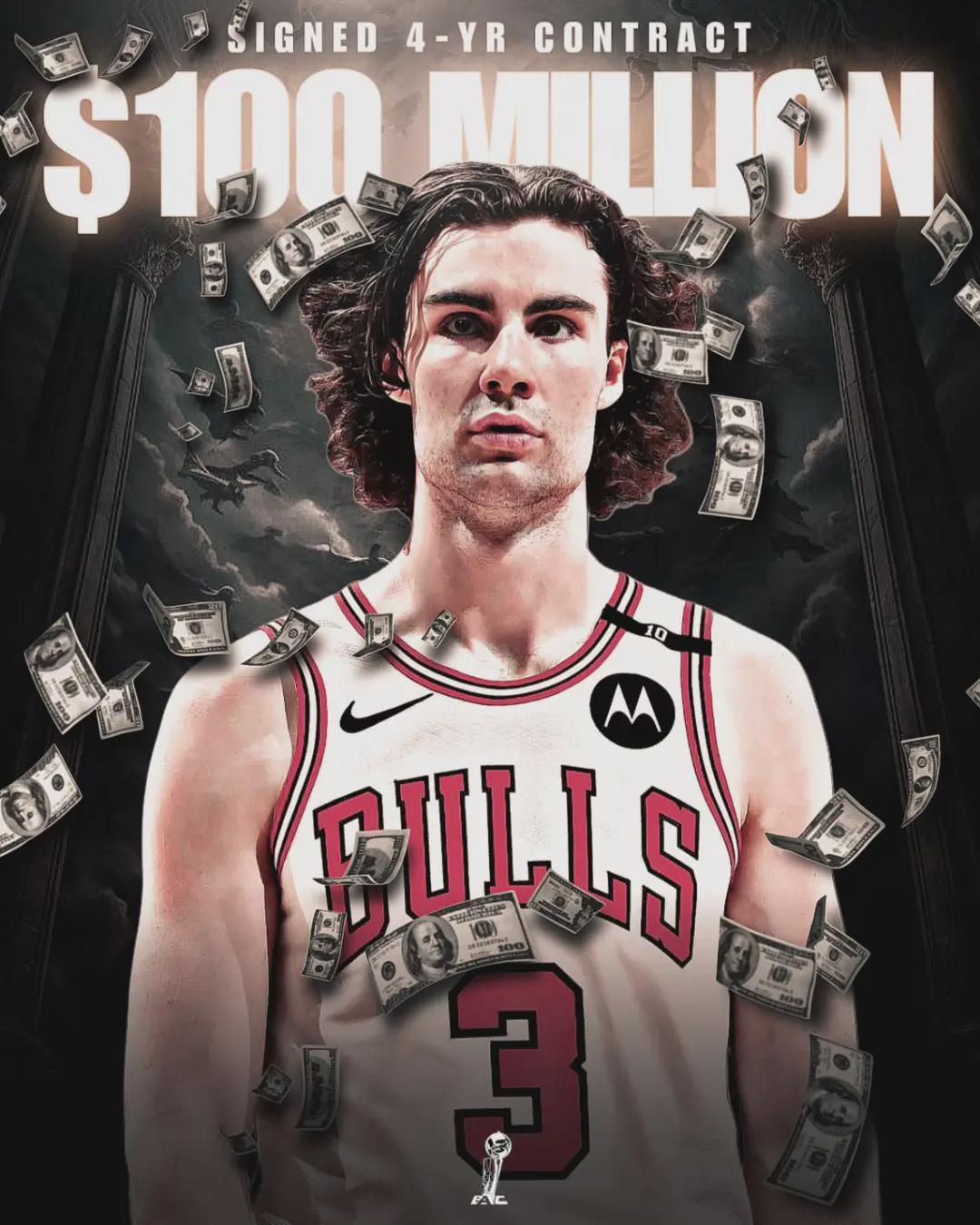 签下了!4年1亿!勇士1换1计划泡汤...